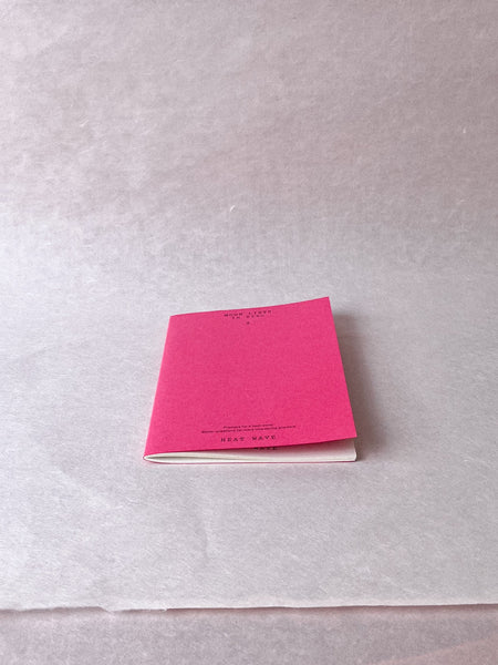 Moon lists x Masha Tea Journaling Book : heat wave