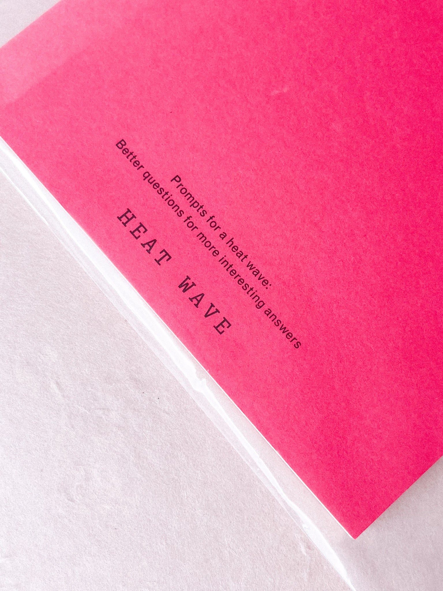 Moon lists x Masha Tea Journaling Book : heat wave