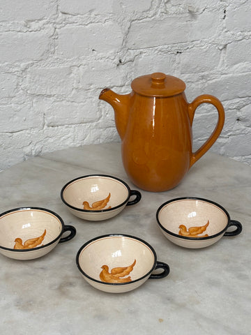 mid-century Danish teapot / Brack and Sønner