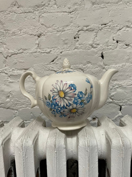 Blue Flower Tea Pot